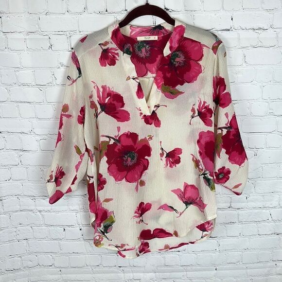 Le Lis Tops - Le Lis Floral Blouse Size Small